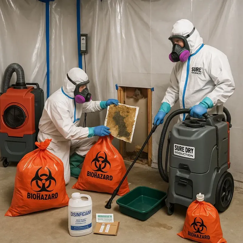 Contaminated Water Handling Protocols process in Comanche, TX