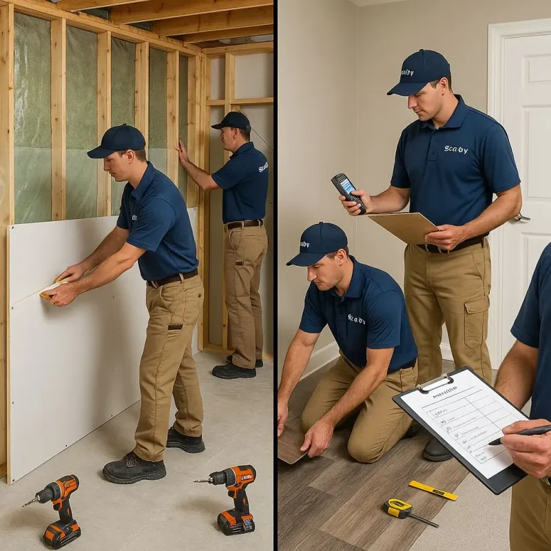 Repairs and Reconstruction process in Comanche, TX